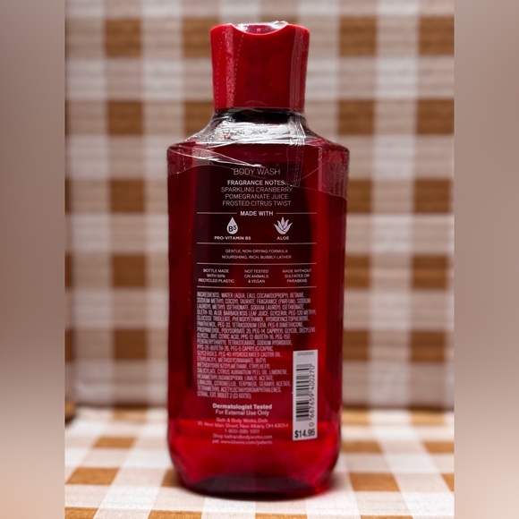 NEW B&BW Mrs. Clausβ Cocktail Body Wash, 10 fl oz - Picture 3 of 4